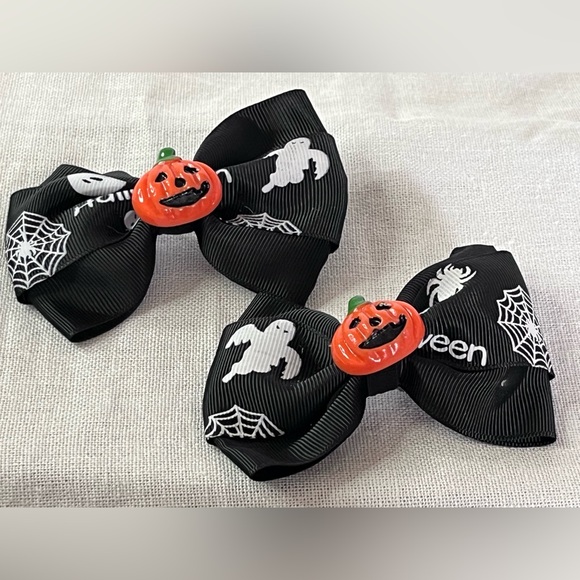 SPG Other - Halloween Hair Bows Set.